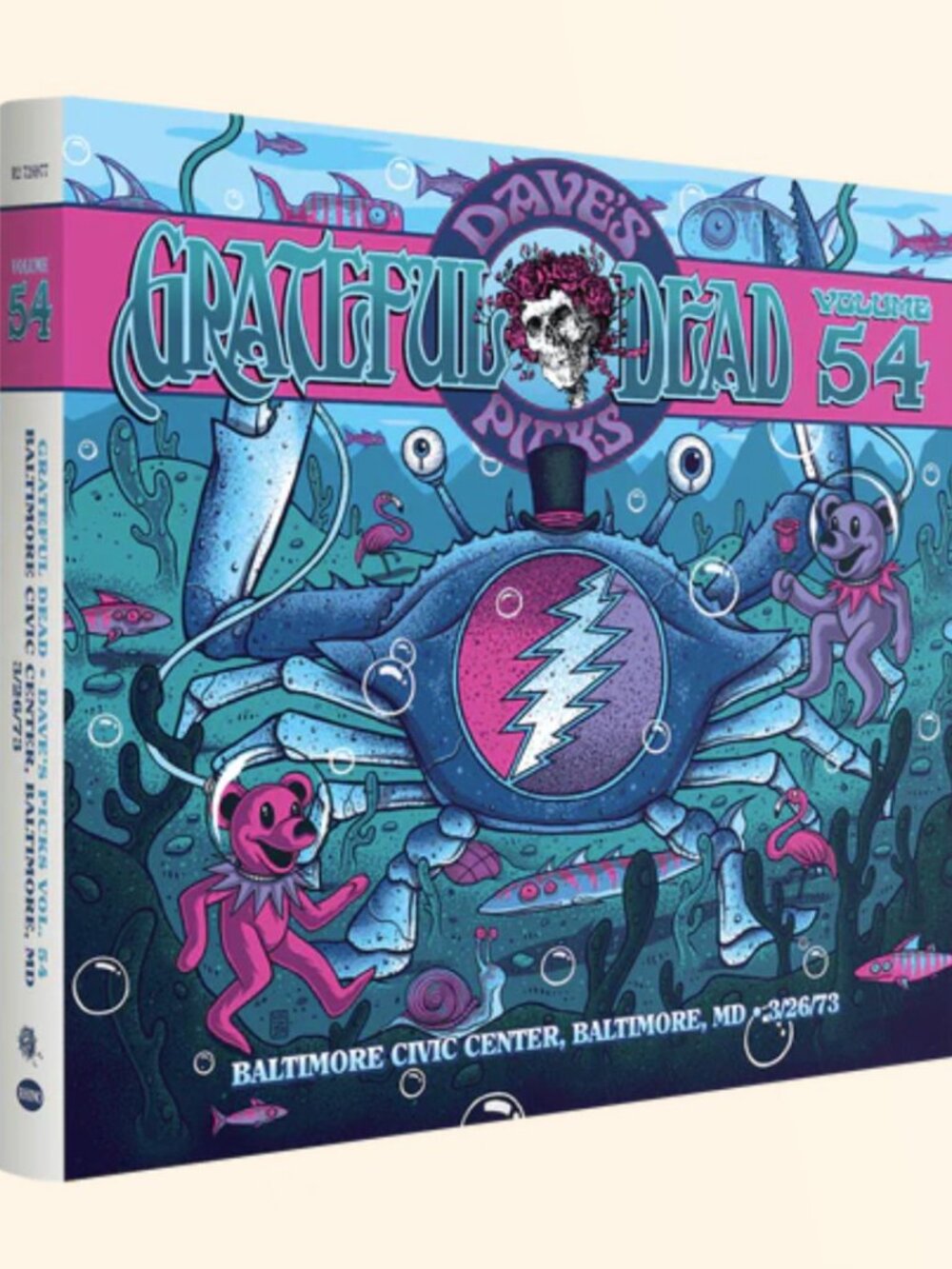 Grateful Dead Dave's Picks Vol. 54 + Bonus (4-CD) ~ Numb/Ltd Ed ~ New/Sealed!